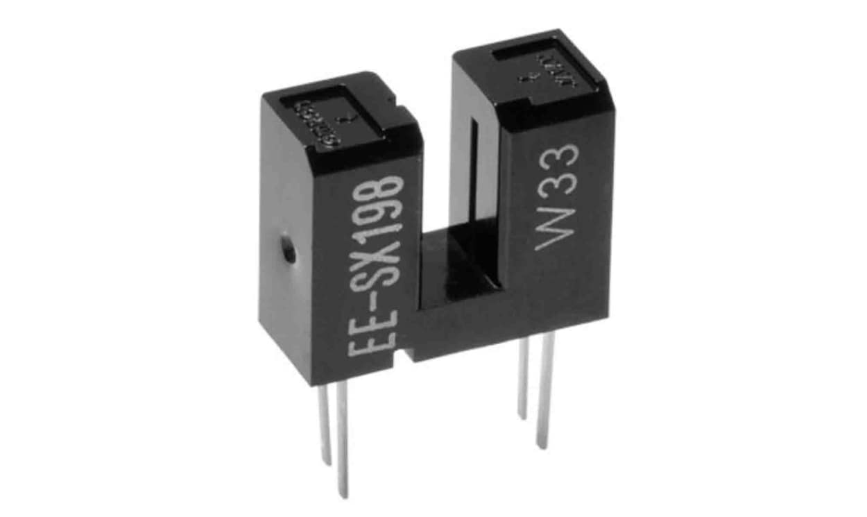 Omron EE-SX198, , Through Hole Slotted Optical Switch, Phototransistor Output