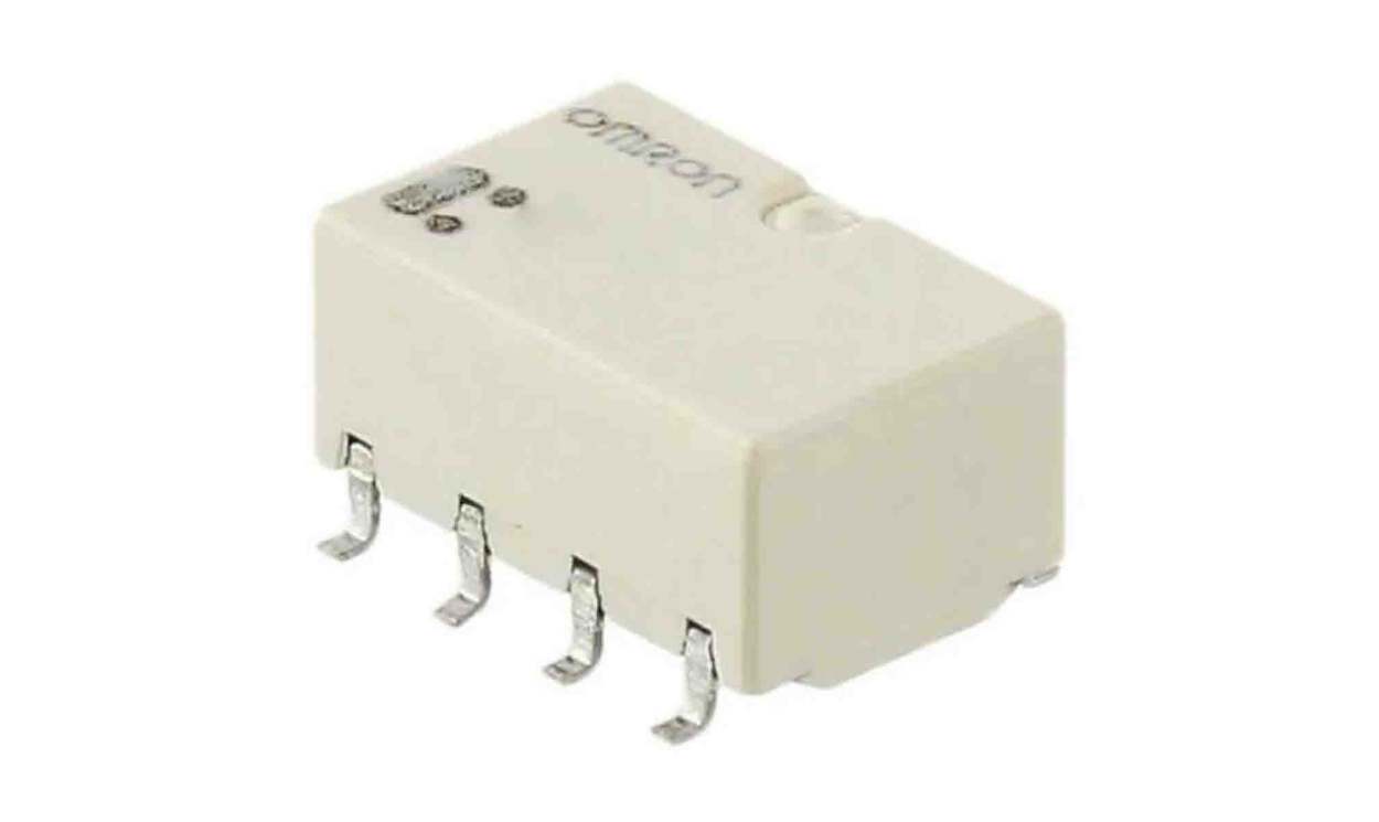 Omron G6K-2F-Y-TR DC12, Surface Mount Signal Relay, 12V dc Coil, 1A Switching Current, DPDT
