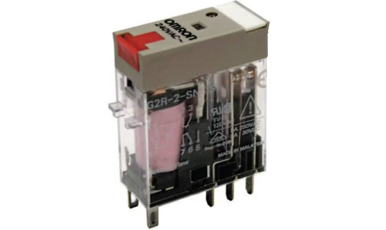 Omron G2R-1 AC100/(110), PCB Mount Power Relay, 110V ac Coil, 10A Switching Current, SPDT