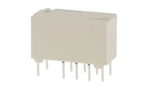 Omron G6SK-2 DC12, PCB Mount Latching Signal Relay, 12V dc Coil, 2A Switching Current, DPDT