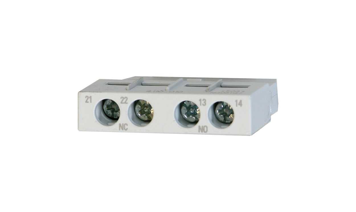 Omron J77MN-11F, Auxiliary Contact Block, 2 Contact, 1NC + 1NO, Front Mount J77MN - generaltechuae