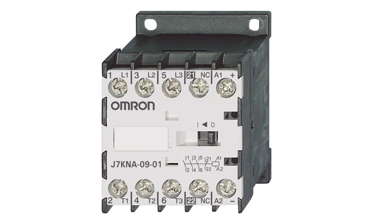 Omron J7KNA-09-01 24D, J7KNA Contactor, 24 V dc Coil, 3-Pole, 9 A, 4 kW, 3NO - generaltechuae