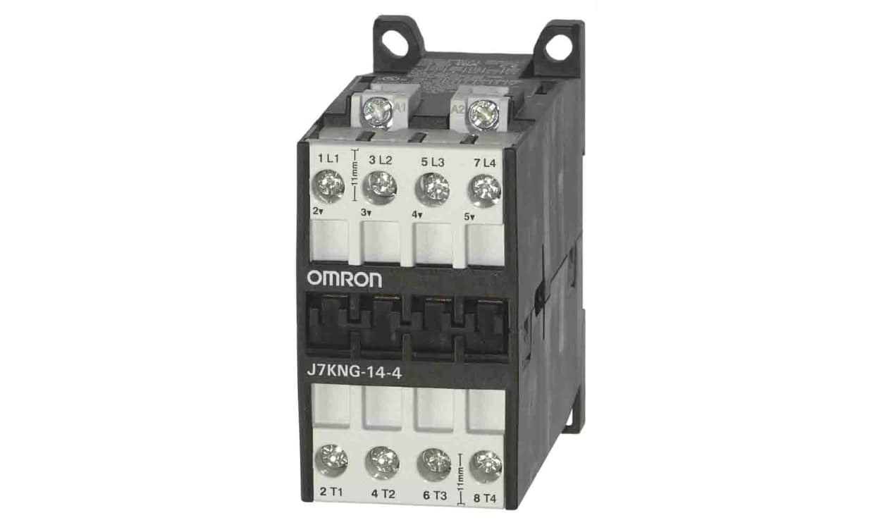 Omron J7KNG-14-4 24D, Contactor, 24 V dc Coil, 4-Pole, 14 A, 5.5 kW