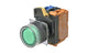 Omron A22NL-BGM-TGA-G102-GC, Illuminated Push Button Switch, Momentary, SPST, Green LED, IP66