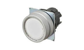 Omron A22NZ-MNM-TWA, A22NZ Series White Momentary Push Button Head, 22mm Cutout