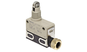 Omron D4E-1B20N, D4E Series Roller Plunger Limit Switch, IP67, SPDT, Zinc Housing, 125V ac Max, 5A Max