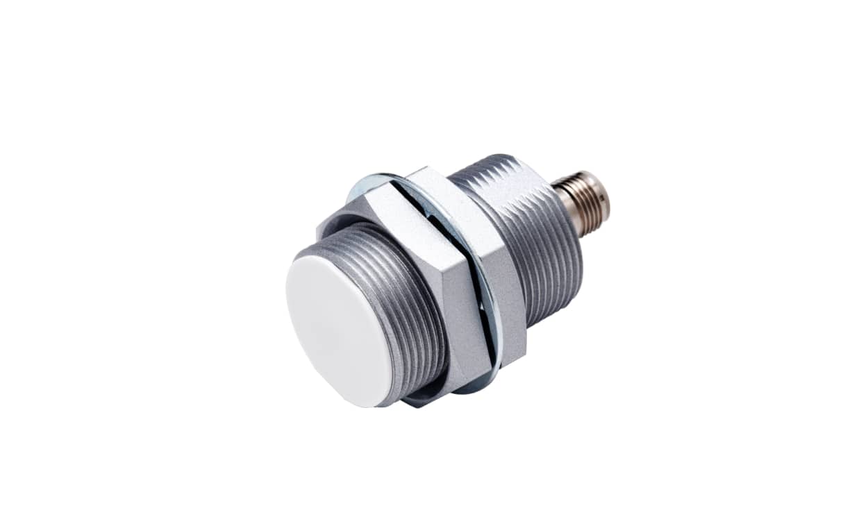 Omron E2EQ-X22B1T30-M1, Inductive Threaded Barrel Proximity Sensor, M30, 22 mm Detection, PNP NO, 10 → 30 V dc