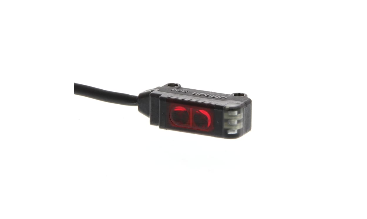 Omron E3T-SL24 5M, Limited Reflective Photoelectric Sensor, Block Sensor, 5 → 30 mm Detection Range