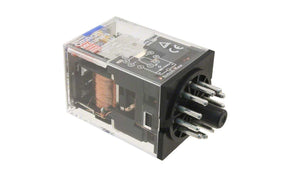 Omron MKS3PIN-5 12VDC, Plug In Non-Latching Relay, 12V dc Coil, 10A Switching Current, 3PDT
