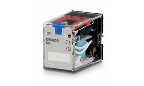 Omron MY4IN1 100/110VDC (S), Plug In Non-Latching Relay, 100 V dc, 110 V dc Coil, 5A Switching Current, 4PDT