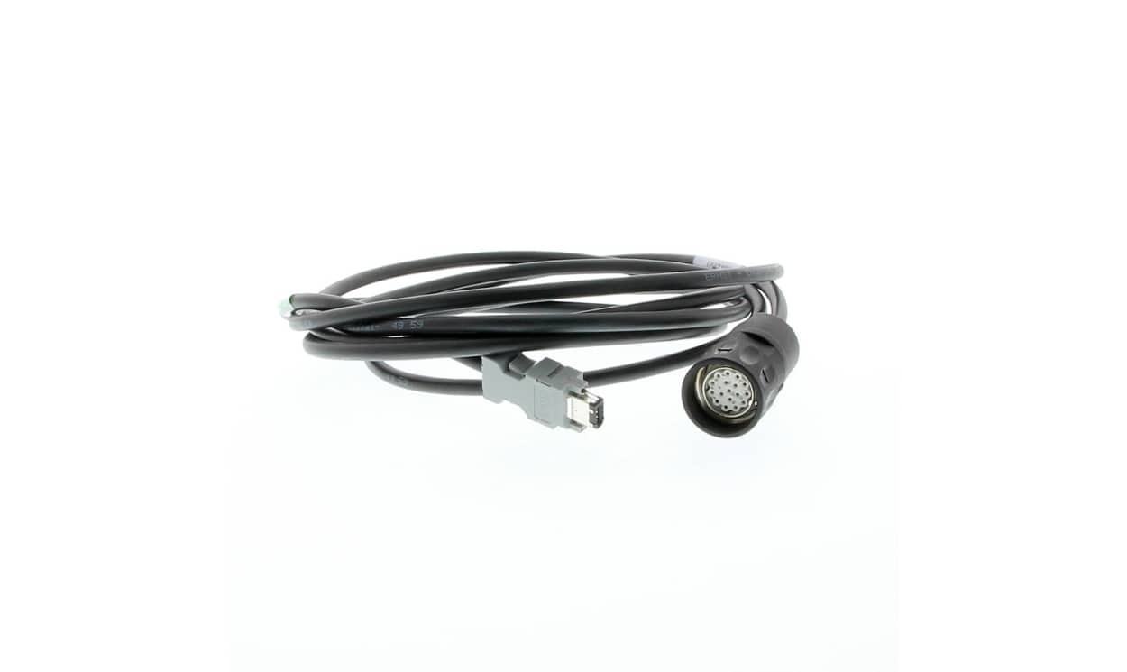 Omron R88A-CRWA020C-DE, Cable for Use with Servo Motor, 20m Length, 200 V - generaltechuae