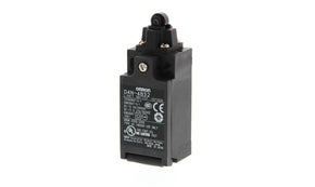 Omron D4N-1B32, Roller Lever Limit Switch, 2NC, IP67, DPDT, Metal Housing, 240V ac Max, 10A Max