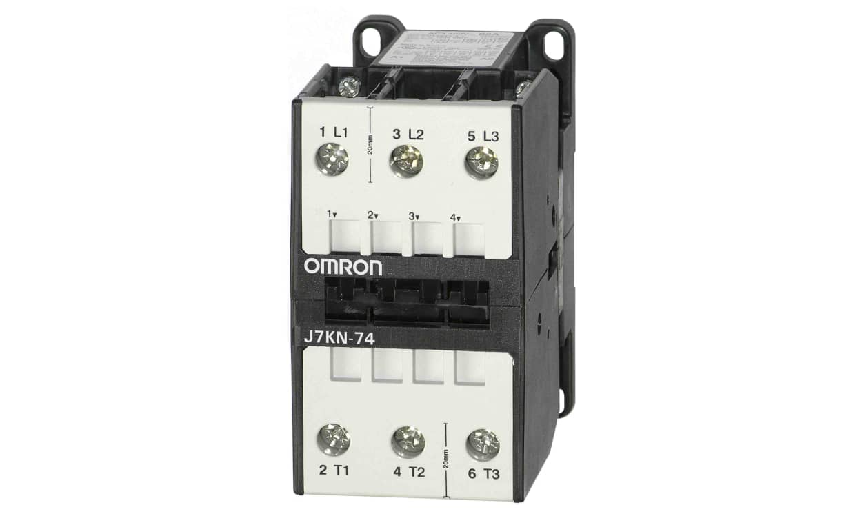 Omron J7KN-74 230, J7KN Series Contactor, 230 V ac Coil, 3-Pole, 74 A, 37 kW - generaltechuae