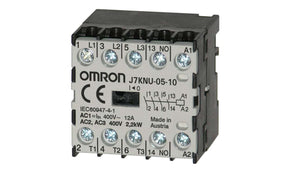 Omron J7KNU-05-10 90, J7KNU Series Contactor, 90 V ac Coil, 3-Pole, 5 A, 1.1 kW, 1NO