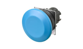 Omron A22NZ-BMM-NAA, A22N Series Blue Momentary Push Button Head, 22mm Cutout