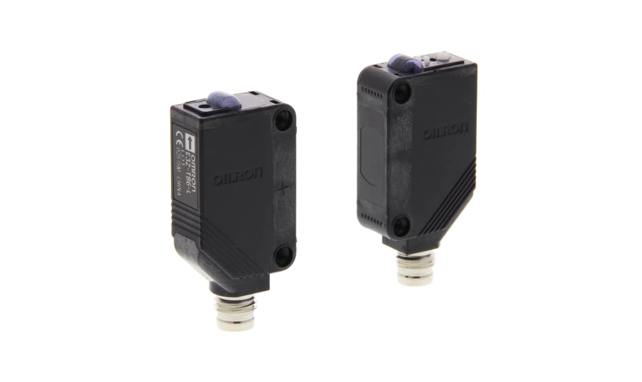 Omron E3Z-T86-IL2, Through Beam Photoelectric Sensor, Block Sensor, 15 m Detection Range