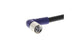 Omron XS3F-LM8PVC3A5M, Right Angle Female 3 way M8 to Unterminated Sensor Actuator Cable, 5m