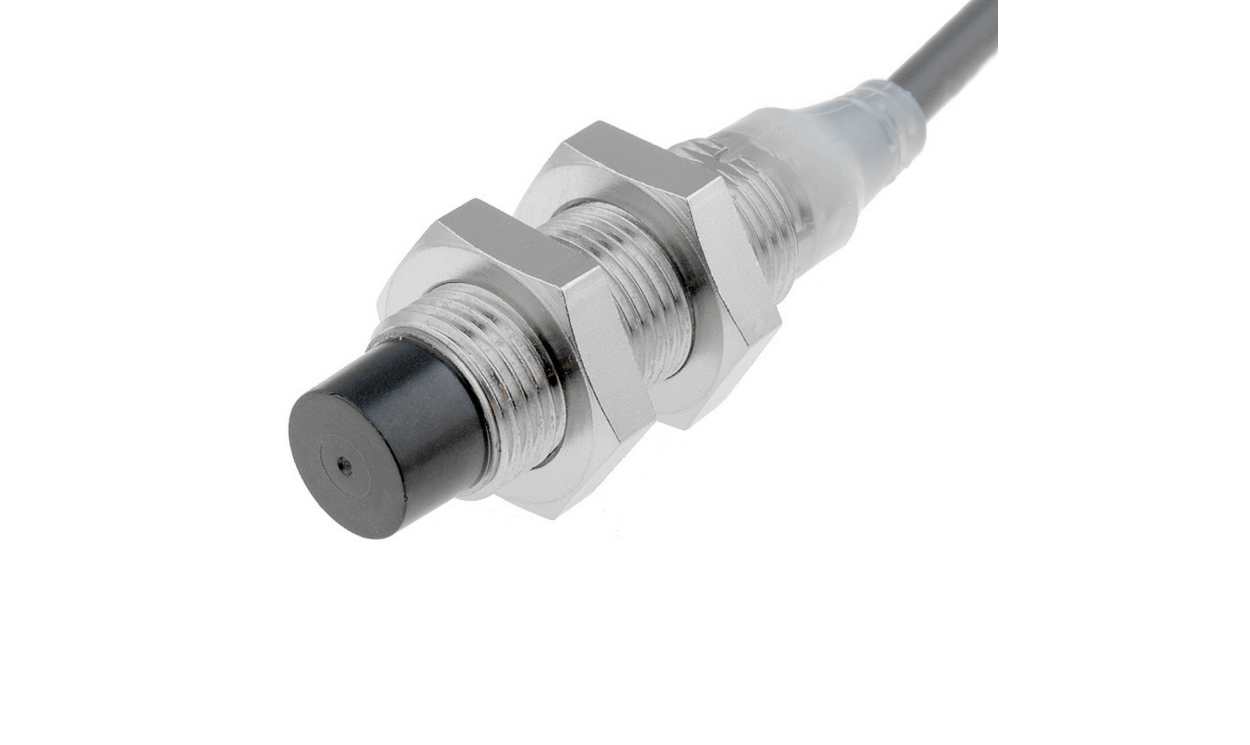 Omron E2A-S08KN04-WP-B2 2M, Inductive Threaded Barrel Proximity Sensor, M8, 4 mm Detection, PNP NC, 12 → 24 V dc - generaltechuae