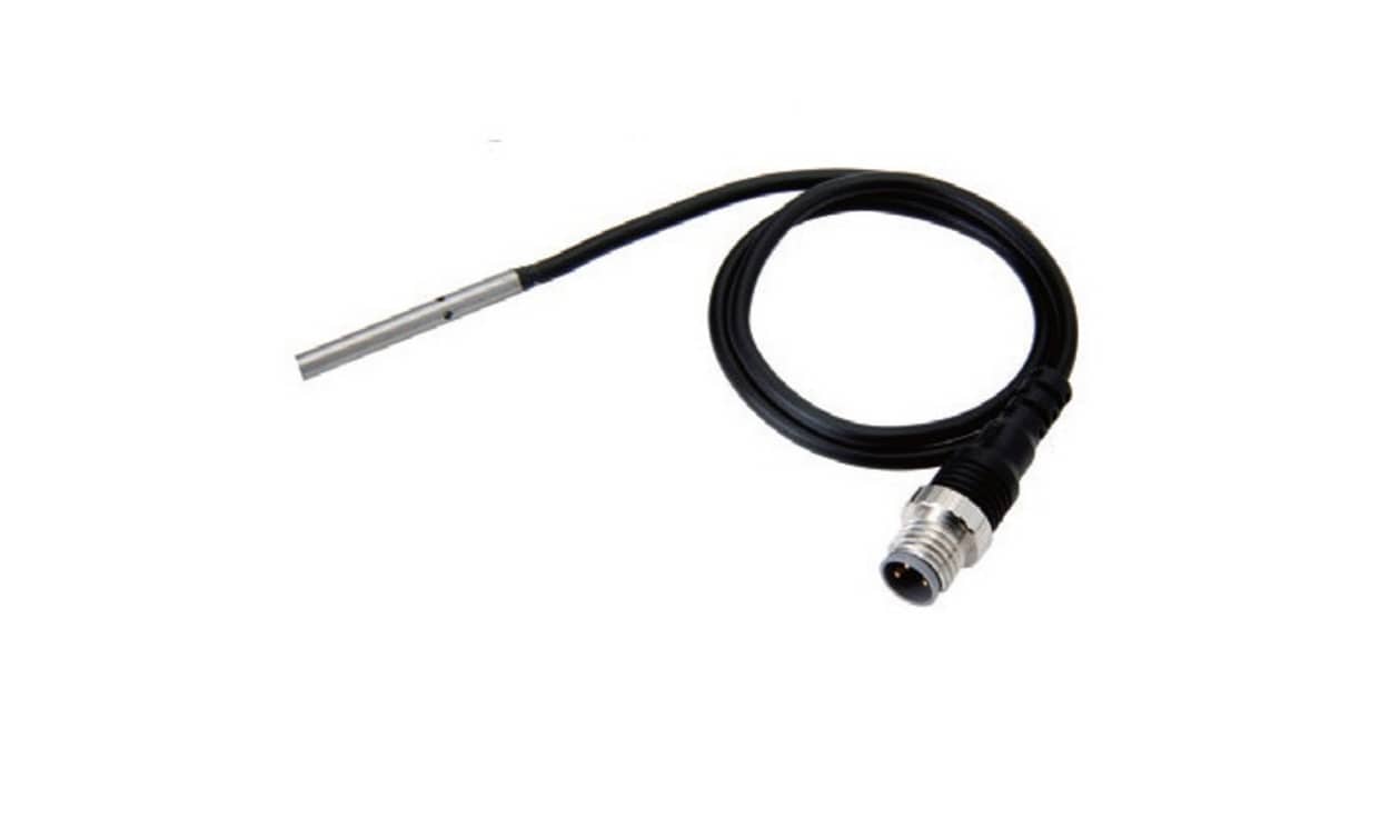 Omron E2E-C04S12-CJ-B1 0.3M, Inductive Smooth Barrel Proximity Sensor, 1.2 mm Detection, PNP NO, 10 → 30 V dc
