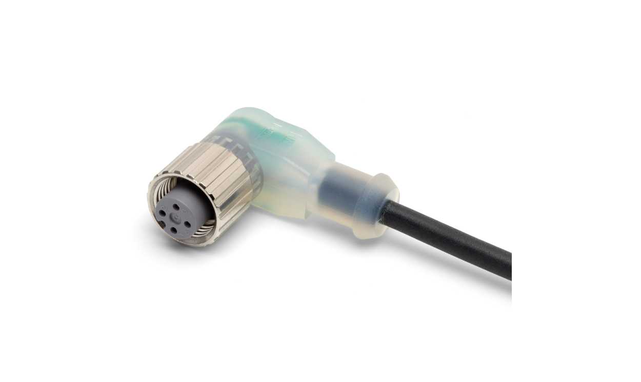 Omron XS2F-M12PVC4A2MPLED, 4 way M12 to Unterminated Sensor Actuator Cable, 2m