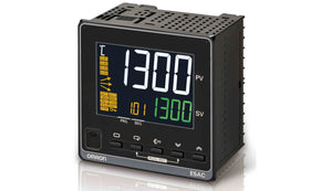 Omron E5AC-TQX4A5M-008, E5AC Panel Mount PID Temperature Controller, 96 x 96mm 2 Input, 4 Output Relay, 100 → 240 V ac Supply Voltage - generaltechuae