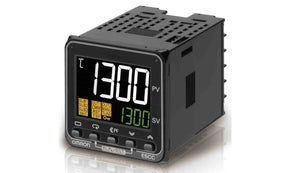 Omron E5CC-TRX3A5M-000, E5CC Panel Mount Controller, 48 x 48mm 2 Input, 3 Output Relay, 100 → 240 V ac Supply Voltage ON/OFF, PID, 2-PID