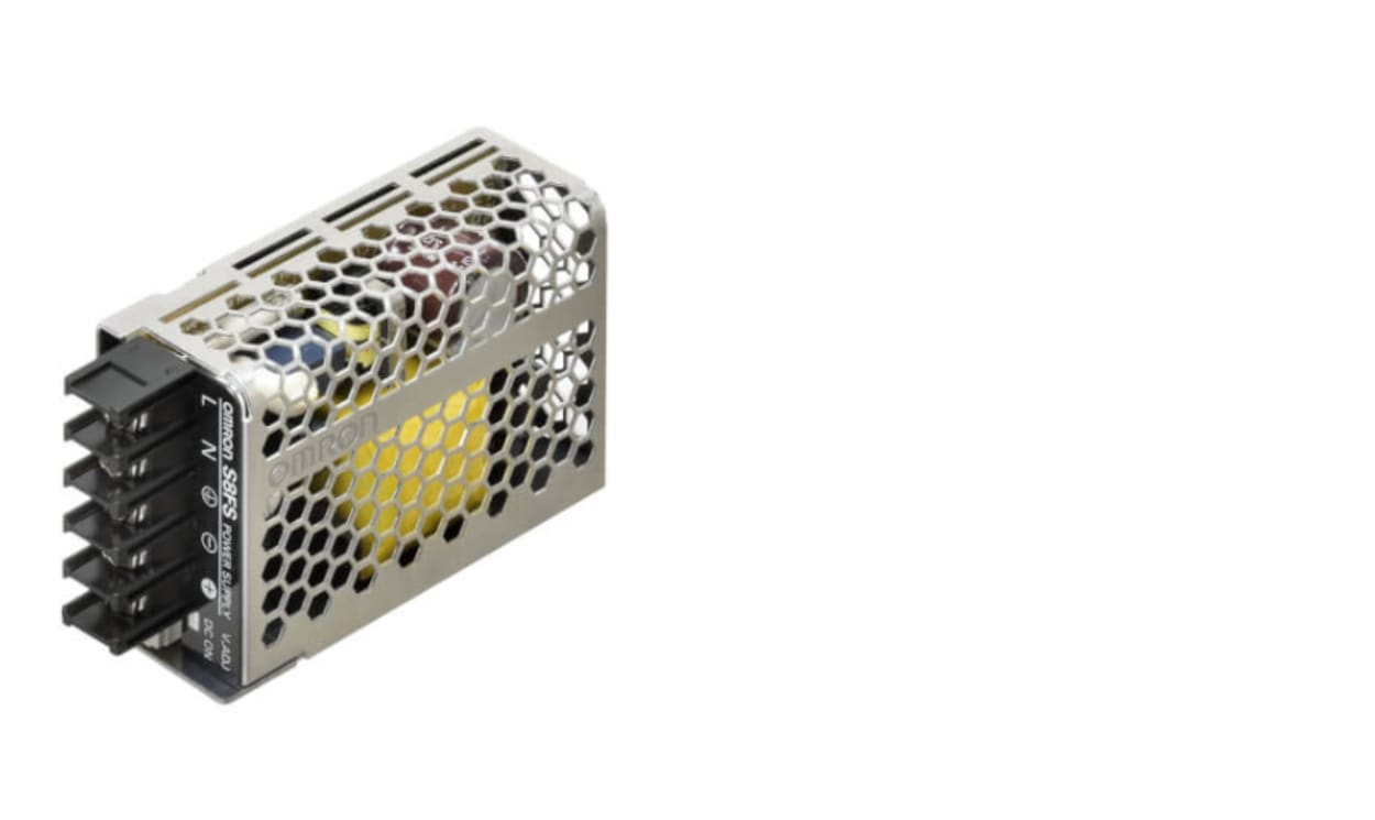 Omron S8FS-C01512J, Switching Power Supply, , 12V dc, 1.3A, 15W, 1 Output, 100 → 240V ac Input Voltage