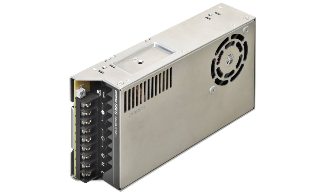 Omron S8FS-C35048, Switching Power Supply, , 48V dc, 7.32A, 350W, 1 Output, 100 → 240V ac Input Voltage