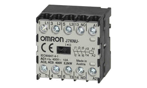 Omron J7KNU-05-01 110, Contactor, 110 VAC Coil, 3-Pole, 5 A, 2.2 kW, 3NO + 1NC - generaltechuae
