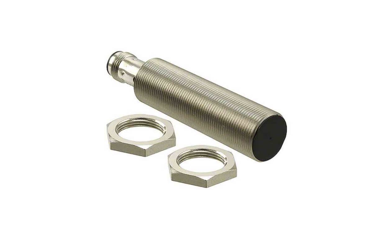 Omron E2B-M18LS08-M1-C1, Inductive Threaded Barrel Proximity Sensor, M18, 8 mm Detection, NPN NO, 10 → 30 V dc - generaltechuae