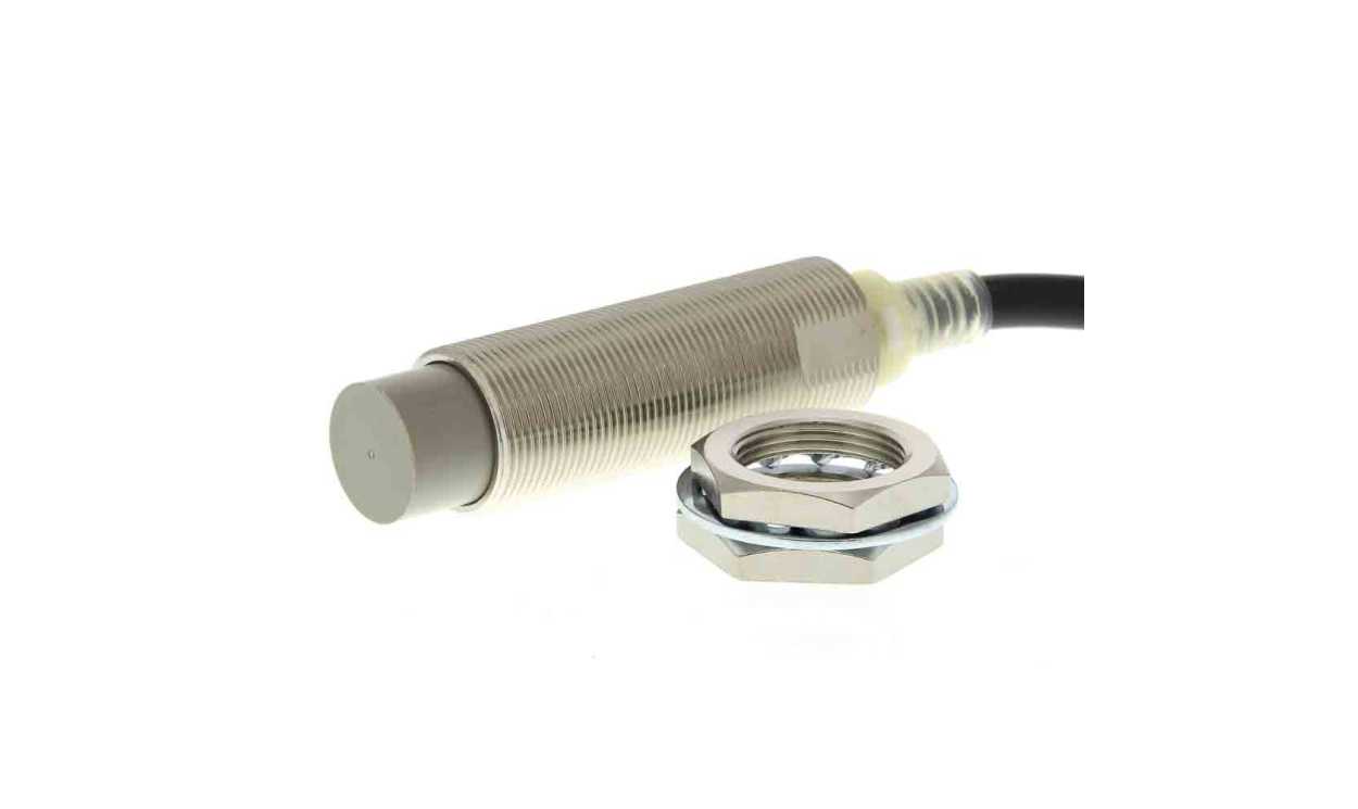 Omron E2E2-X10MY1 2M, Inductive Threaded Barrel Proximity Sensor, M18, 10 mm Detection, 2-Wire NO, 24 → 240 V ac - generaltechuae