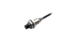 Omron E2E-X16MB1T12 2M, Inductive Threaded Barrel Proximity Sensor, M12, 16 mm Detection, PNP NO, 10 → 30 V dc
