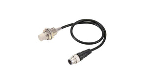 Omron E2E-X16MB1T18-M1TJ 0.3M, Inductive Threaded Barrel Proximity Sensor, M18, 16 mm Detection, PNP NO, 10 → 30 V dc