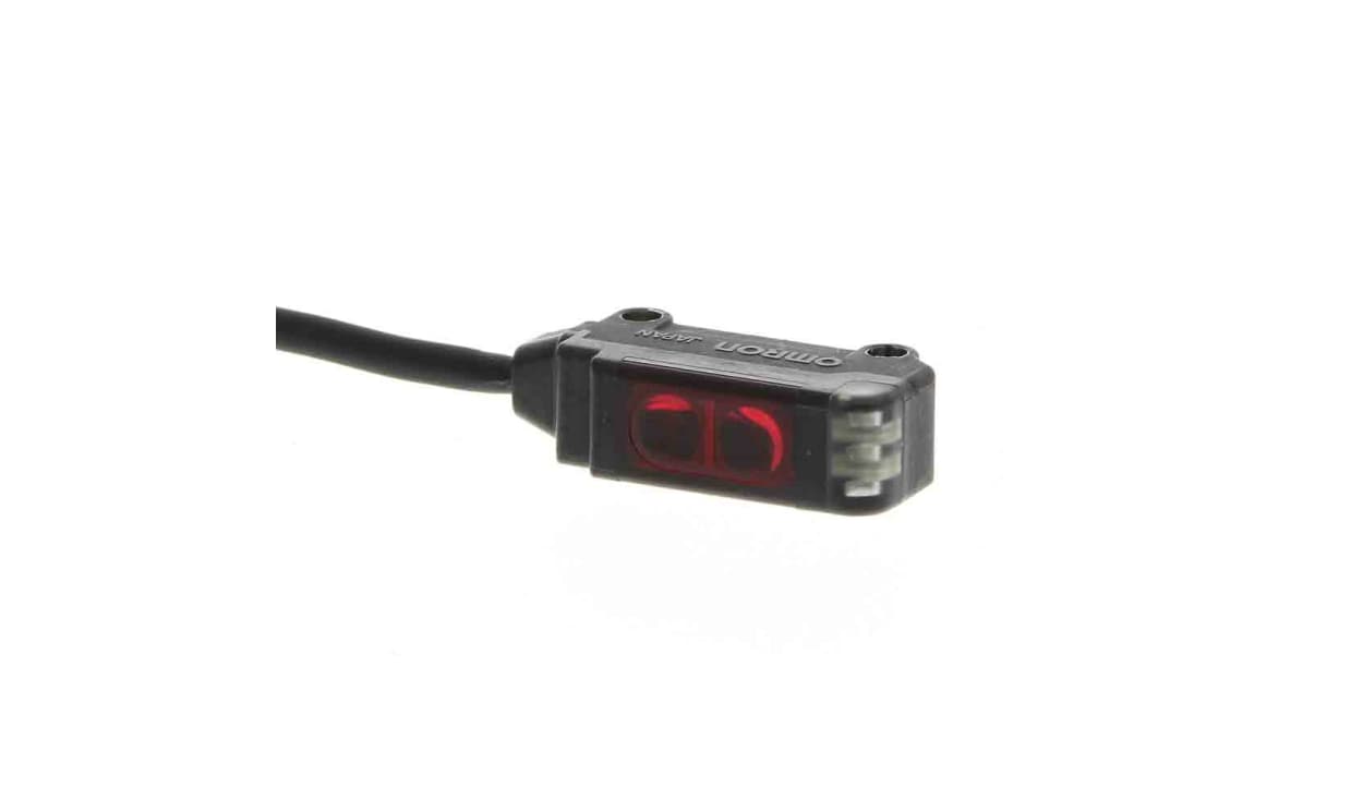 Omron E3T-SL23 5M, Limited Reflective Photoelectric Sensor, Block Sensor, 30 mm Detection Range