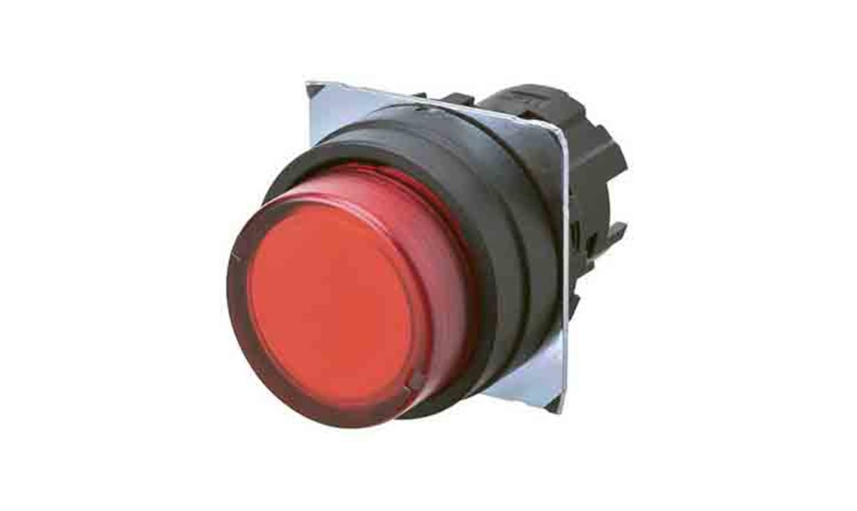 Omron A22NZ-BPM-TRA, A22NZ Series Momentary Push Button Head, 22mm Cutout