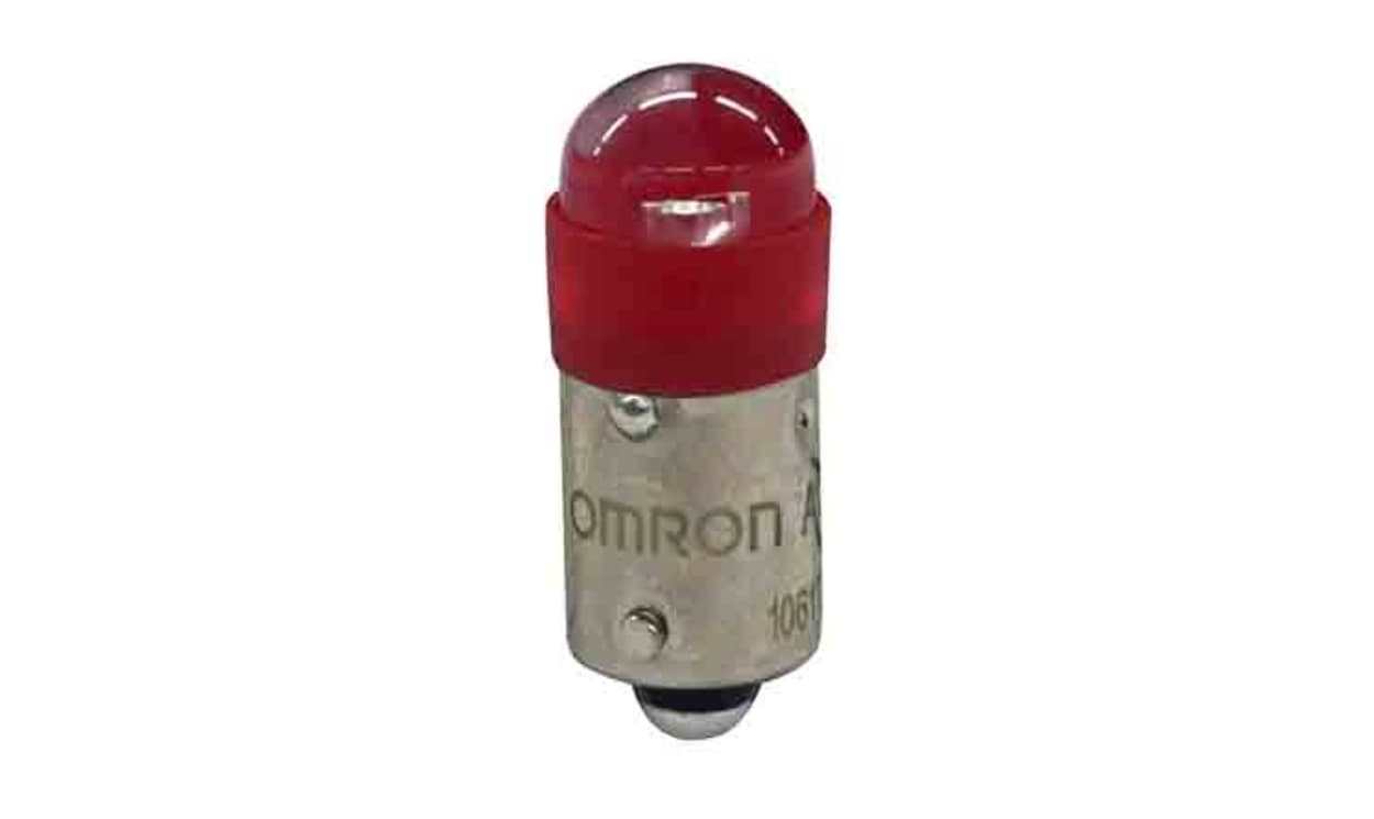 Omron A22NZ-L-RE, Push Button Lamp for Use with A22N Series Push Button