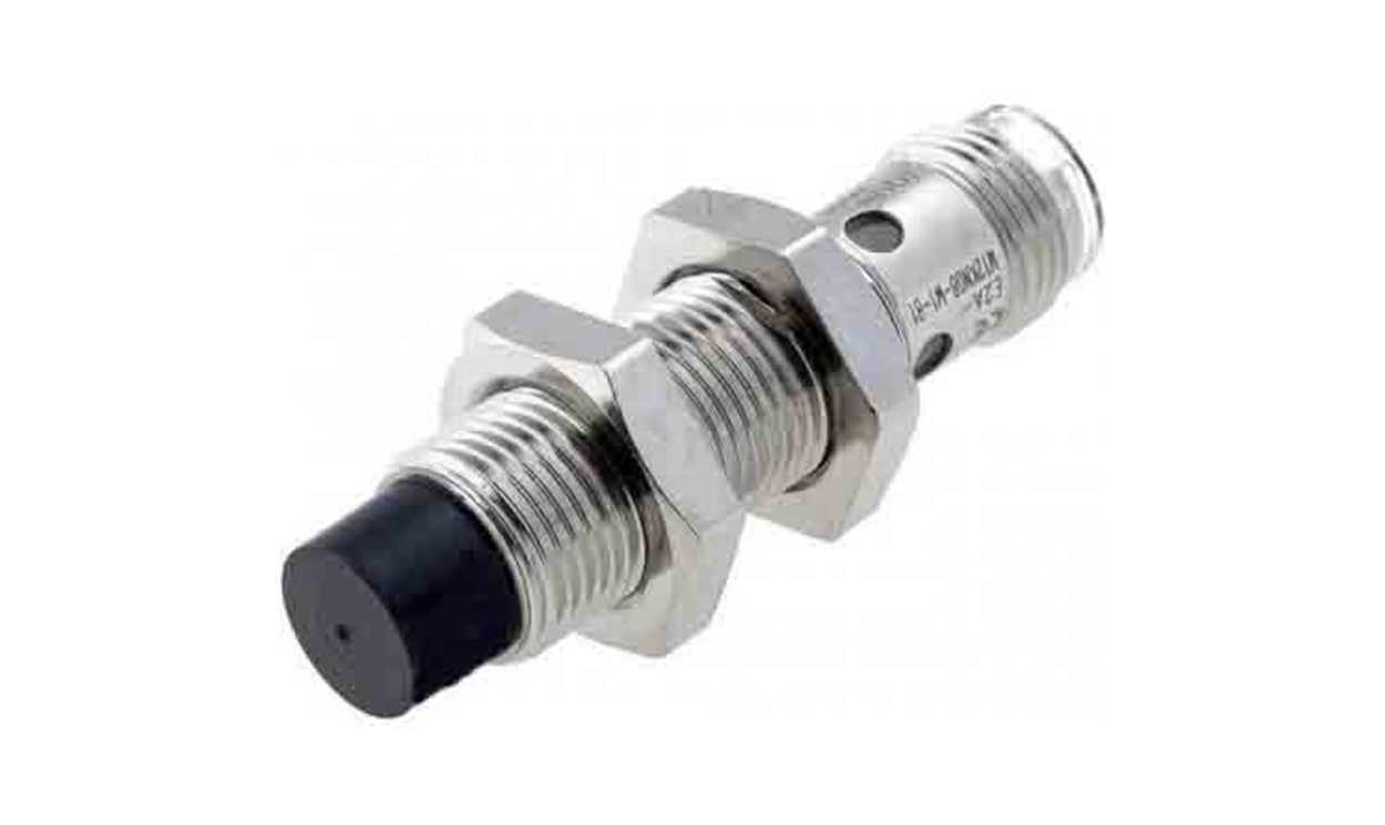 Omron E2B-M12KN05-M1-B2, Inductive Threaded Barrel Proximity Sensor, M12, 5 mm Detection, PNP NC, 10 → 30 V dc - generaltechuae
