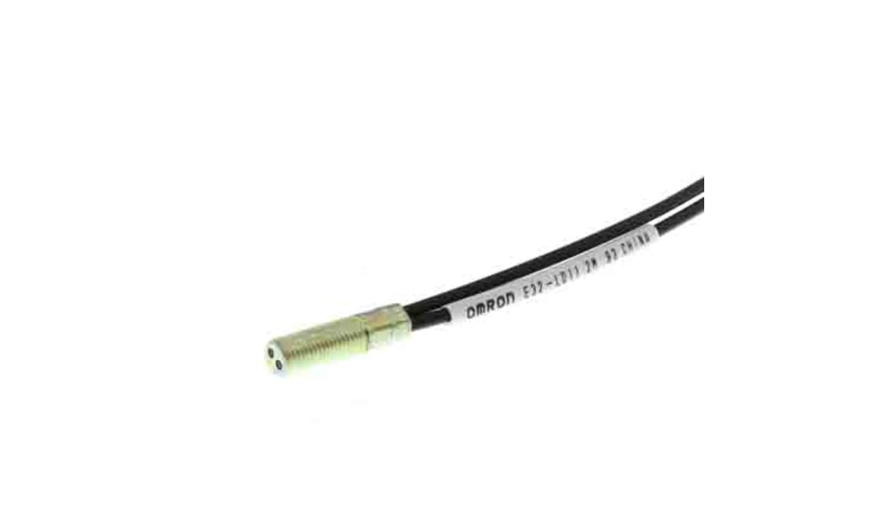 Omron E32-LD11R 2M, Plastic Fibre Optic Sensor 520 mm, IP50 - generaltechuae