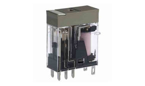 Omron G2R-2-S 230VAC (S), Plug In Non-Latching Relay, 230V ac Coil, 5A Switching Current, DPST