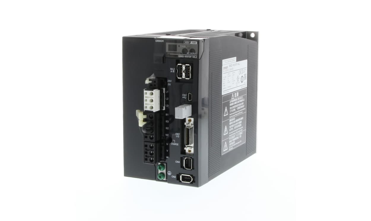 Omron R88D-KN20F-ML2, 2 kW Servo Drive, 400 V, 3 Phase, 400 V - generaltechuae