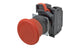 Omron A22NE-M-P002-N, A22NE Series Twist Release Emergency Stop Push Button, Panel Mount, 22mm Cutout, 1NC