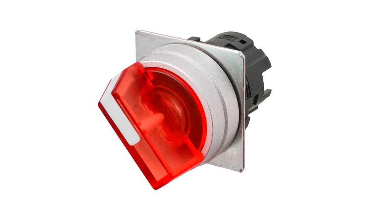 Omron A22NZ-2MM-TRA, A22NZ Series 2 Position Selector Switch Head, 22mm Cutout