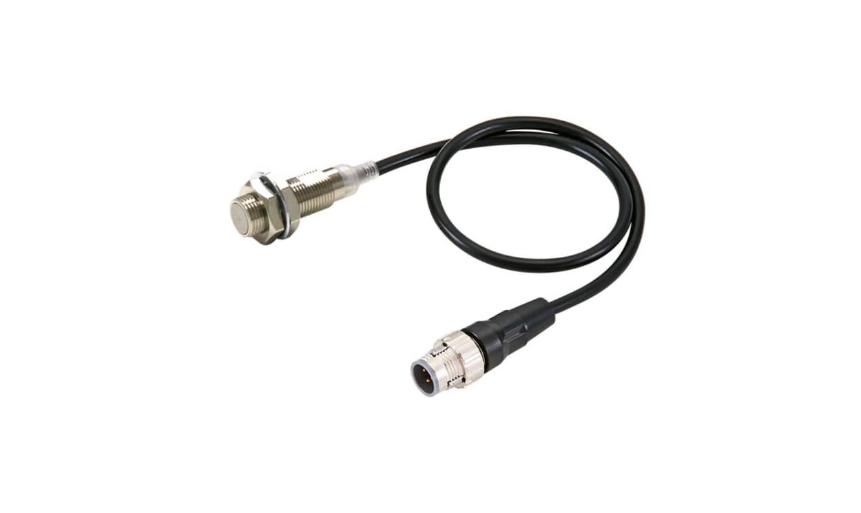 Omron E2E-X4B1T12-M1TJ 0.3M, Inductive Threaded Barrel Proximity Sensor, M12, 4 mm Detection, PNP NO, 10 → 30 V dc - generaltechuae