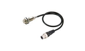 Omron E2E-X4B1T12-M1TJ 0.3M, Inductive Threaded Barrel Proximity Sensor, M12, 4 mm Detection, PNP NO, 10 → 30 V dc