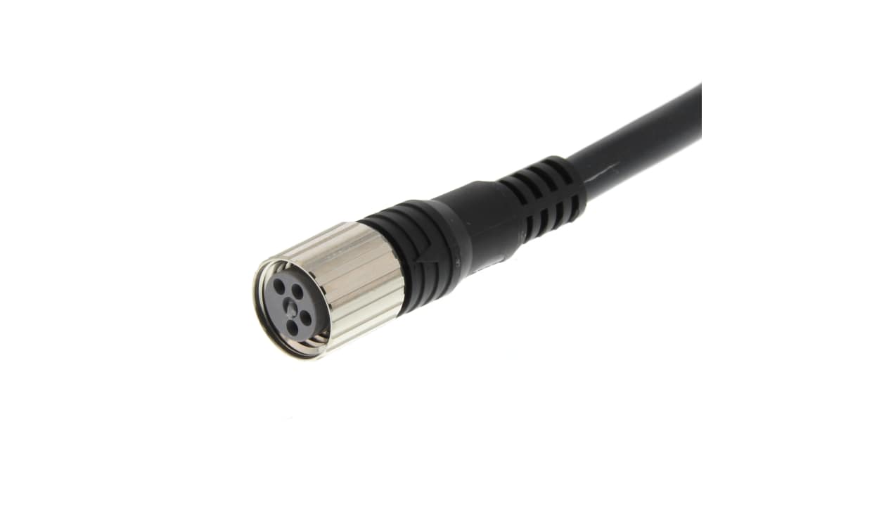 Omron XS3F-M421-402-A, Straight Male 4 way M8 to Unterminated Sensor Actuator Cable, 2m