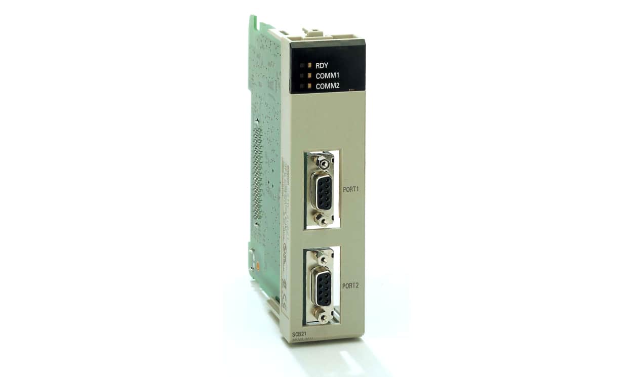 Omron CS1W-SCB21-V1, Communication Module for Use with CS Series PLC-Based Process Control