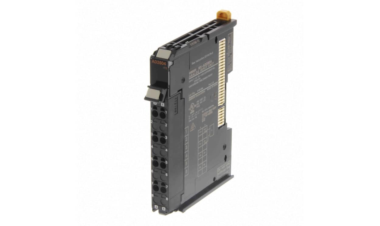 Omron NX-AD2604, I/O Unit for Use with Sysmac Machine Automation Controllers and CJ2-Series PLC's - generaltechuae