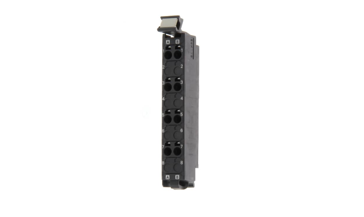 Omron NX-TBA082, Terminal Block with Spring Type Terminal for Use with NJ/NX/NY Controller