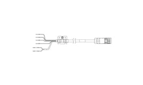 Omron R88A-CA1G020BF, Cable for Use with 400 V Servomotors R88M-, 20m Length - generaltechuae