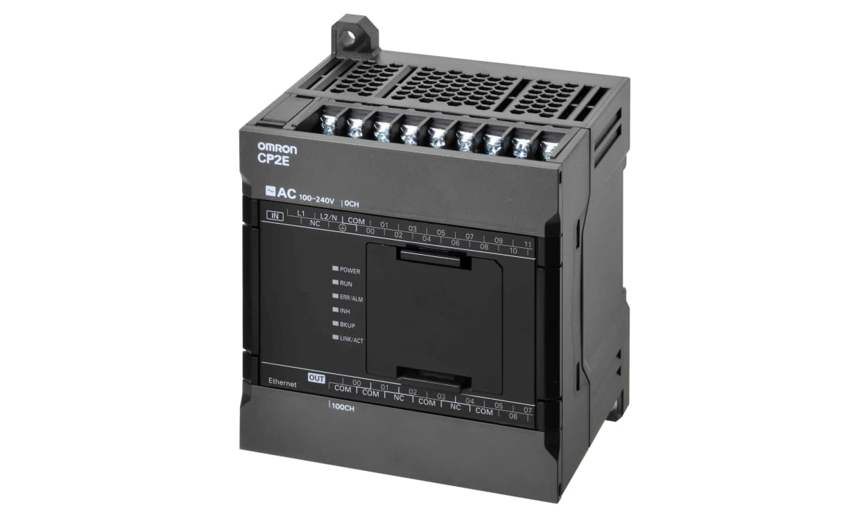 Omron CP2E-N14DT1-D, CP2E Series PLC CPU, PNP/NPN Input - generaltechuae